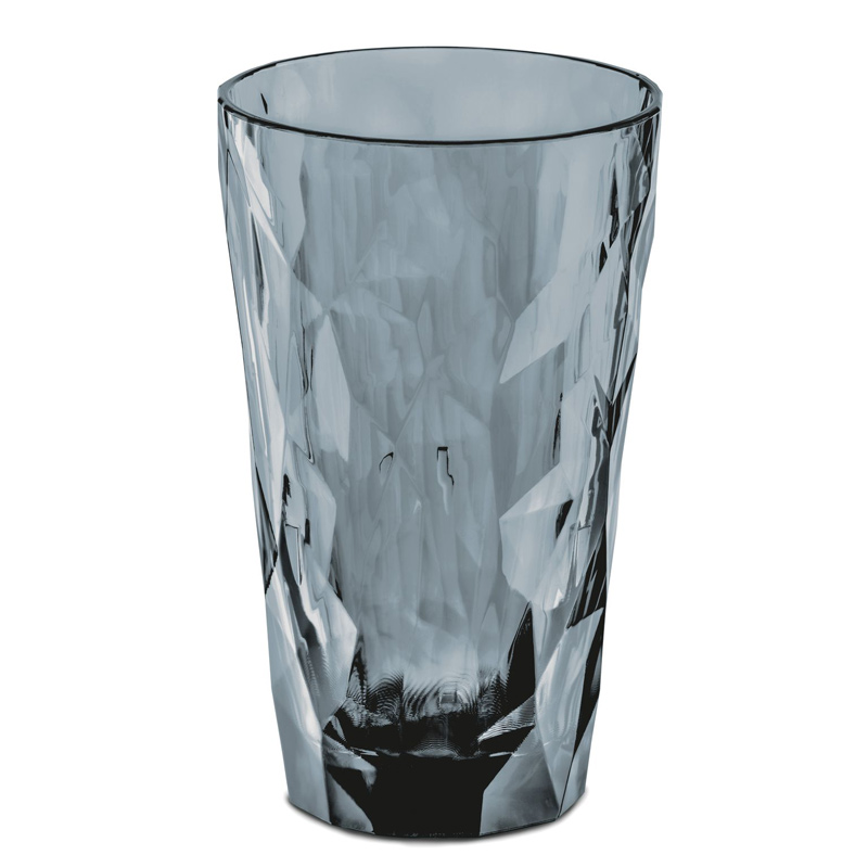 Koziol Kunststof Frisdrankglas Club No. 6 30 cl | Grijs