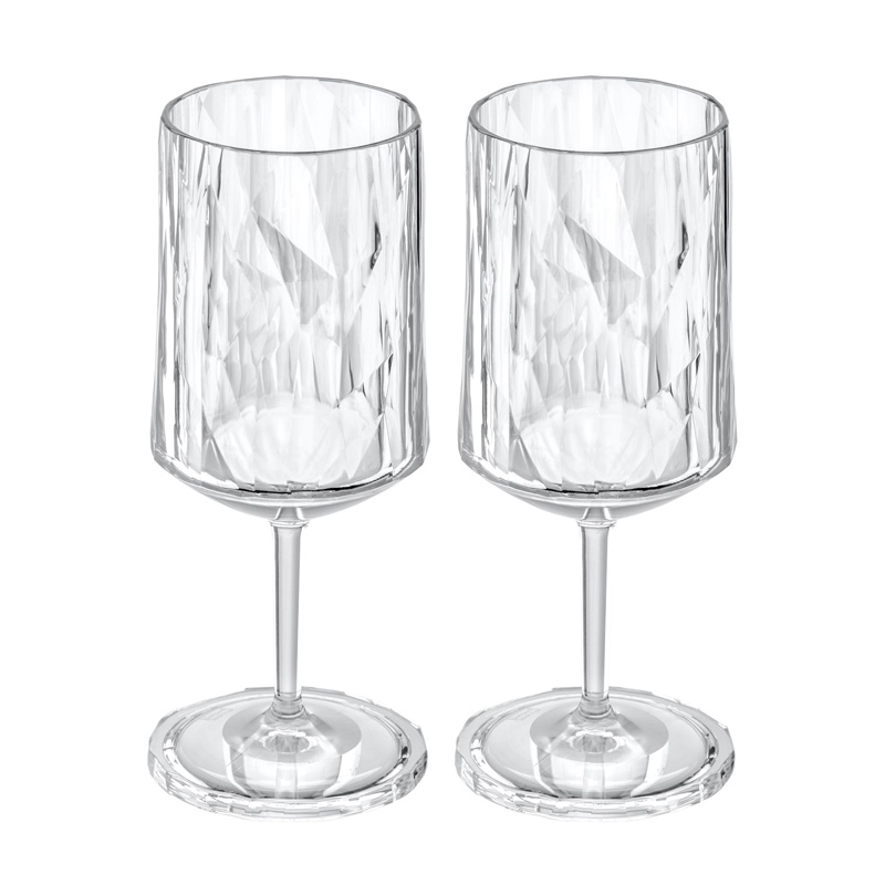 Koziol Kunststof Wijnglas Club No. 4 30 cl | 2 stuks