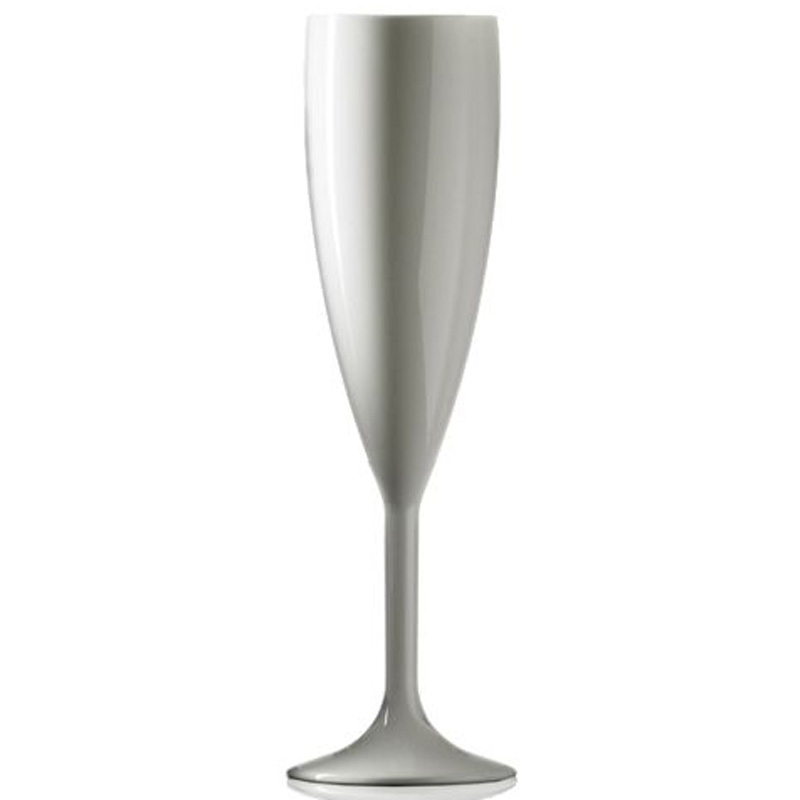Splash-X Kunststof Champagneglas White Jolie 19cl