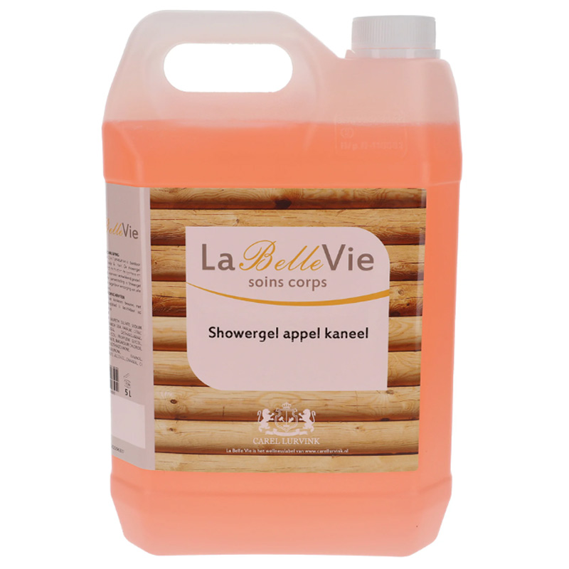 La Belle Vie douchegel appel kaneel 5 liter