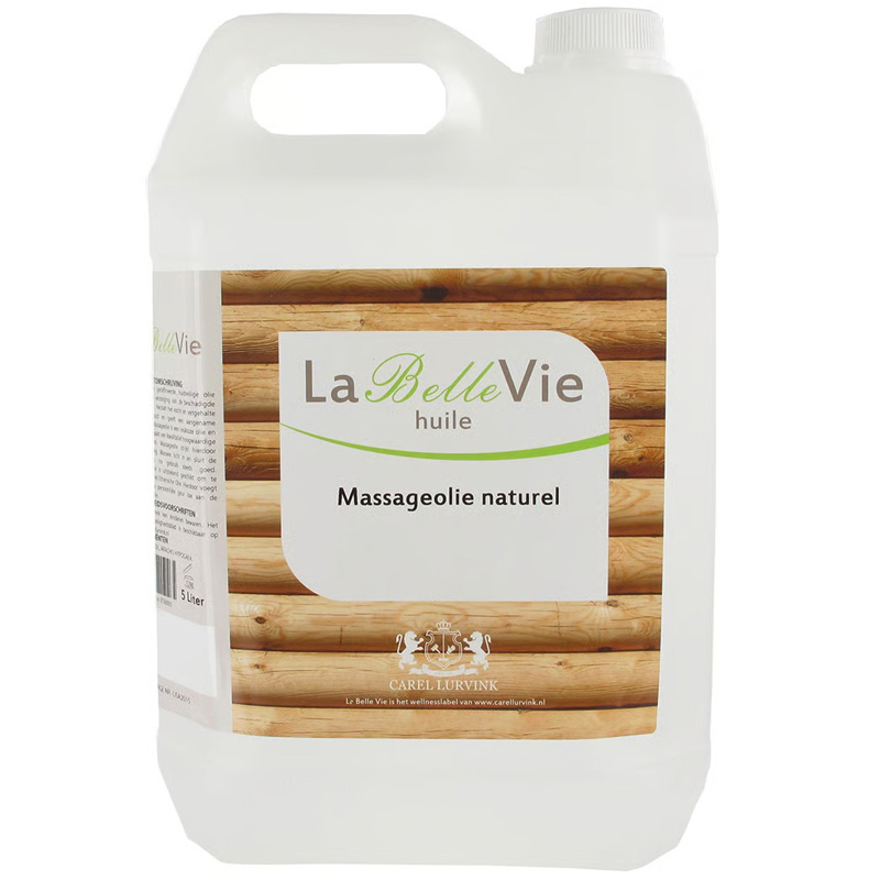 La Belle Vie massageolie naturel 5 liter