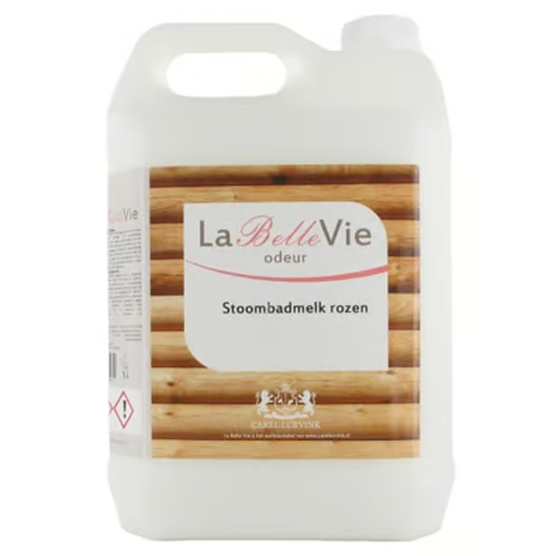 La Belle Vie stoombadmelk rozen 5 liter
