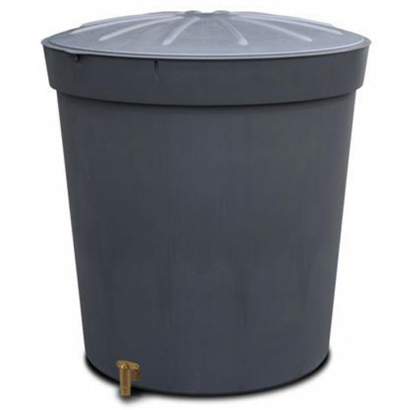 Garantia regenton lanzarote met kraantje grijs | 300 liter