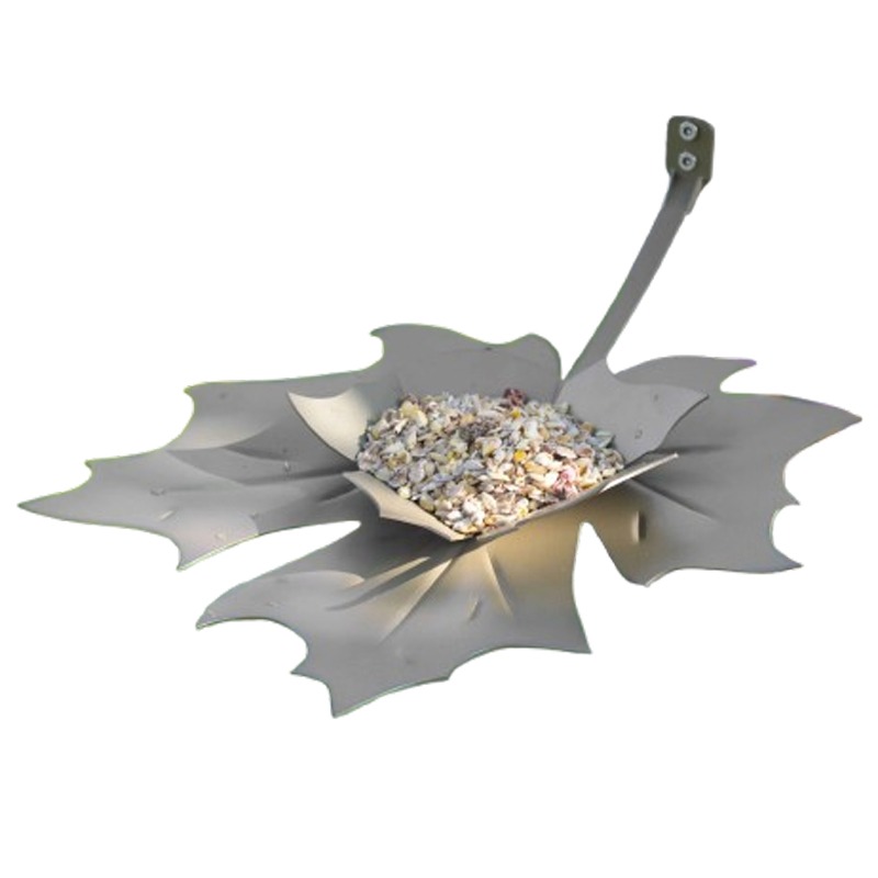 Heeej Leaf Me vogelvoederschaal | Pearl Beige