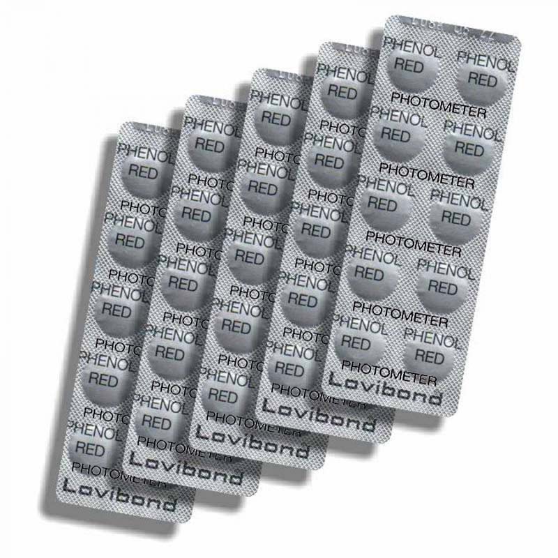 Lovibond 50 pH Red tabletten voor fotometer