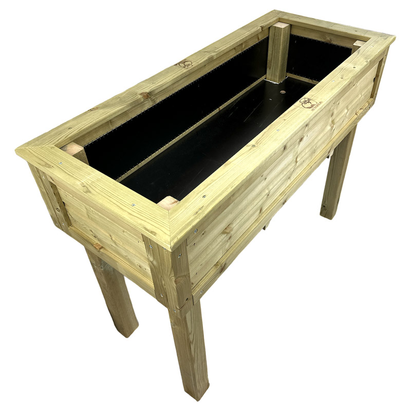Lutra moestuinbak op poten | 120 x 50 x 90 cm
