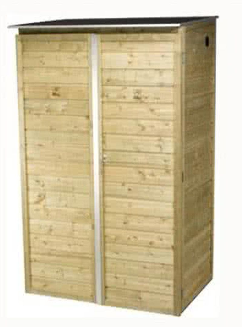 Lutrabox hoge tuinkast | 160 x 118 x 180 cm