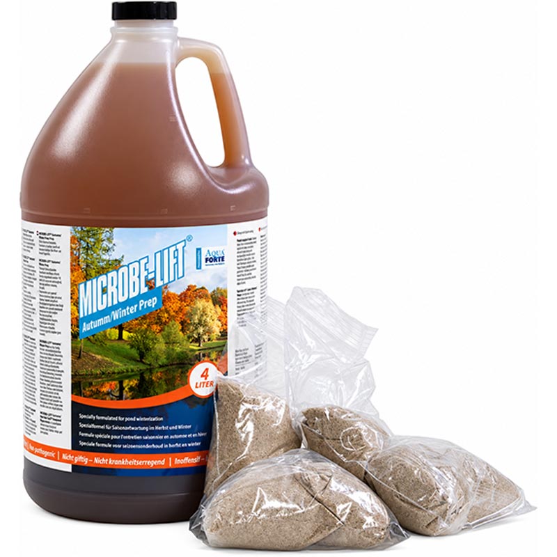 Microbe-Lift Autumn Winter Prep 4ltr + 8 zakjes