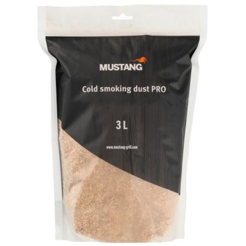 Mustang BBQ rookmot voor koud roken | 3 liter