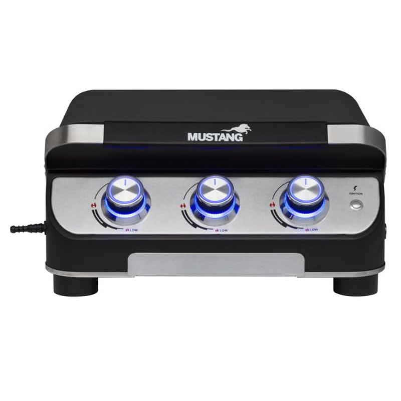 Mustang gas grill plaat
