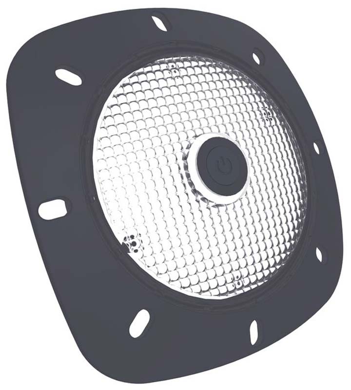Seamaid No(t)mad led-kleuren zwembadlamp | antraciet grijs