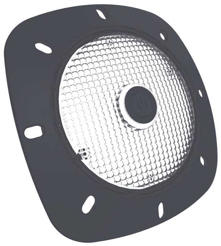 Seamaid No(t)mad led-wit zwembadlamp | antraciet grijs