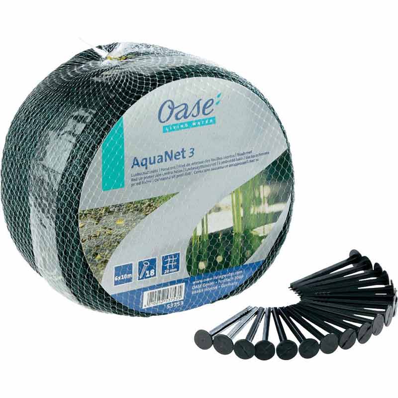 Oase afdeknet  6 x 10 meter Aquanet 3