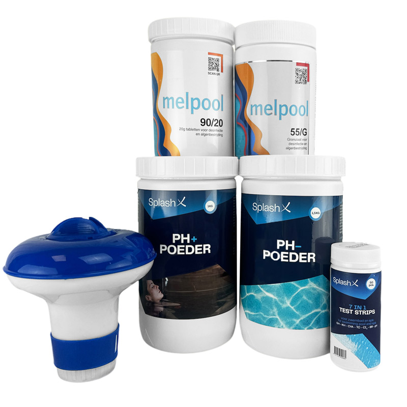 Startset opblaasbare spa en jacuzzi deluxe