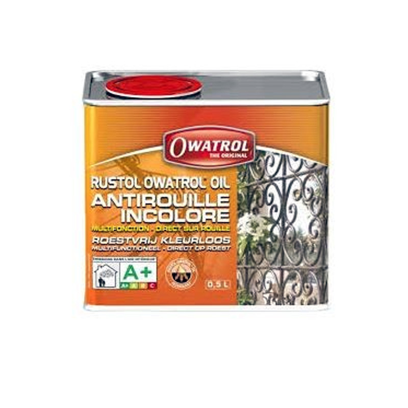 Owatrol vernis cortenstaal | 0,5 liter