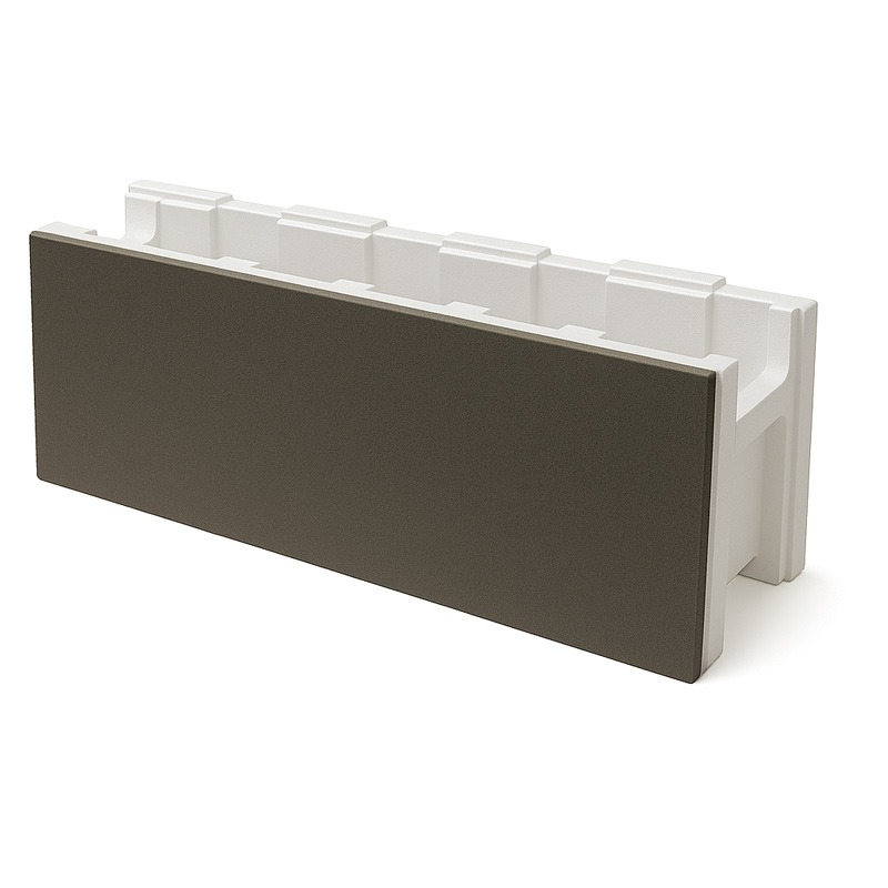 Polystyreen zwembad bouwblok PS80/30 | 100 x 25 x 30 cm