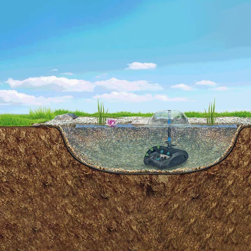 PondoRell 3000 Pontec complete onderwaterfilterset met UVC