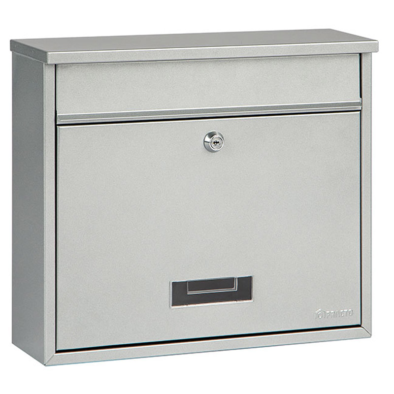 Practo Garden brievenbus Oxford zilver