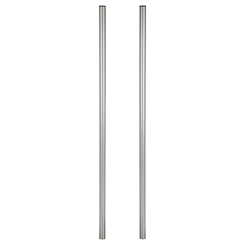 Practo Garden brievenbuspaal zilver