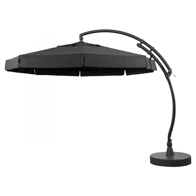 Practo Garden parasol klassiek antraciet | Ø 350 cm