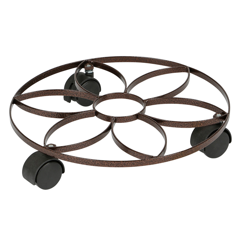 Practo Garden plantentrolley gecoat staal rond | Ø 30 cm