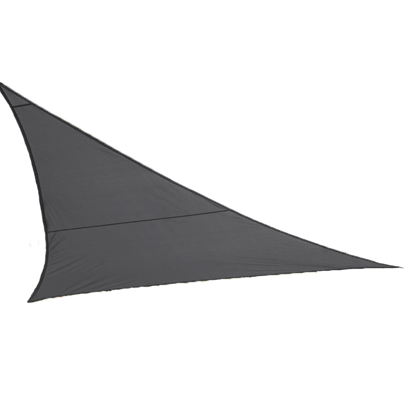 Practo Garden schaduwdoek driehoek donkergrijs | 360 x 360 x 360 cm