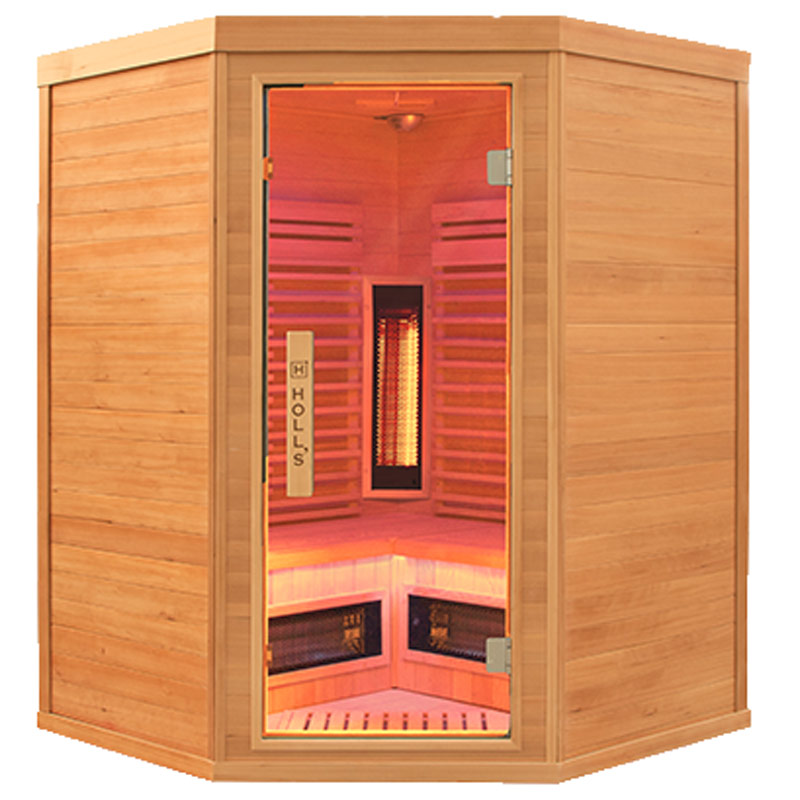 Holl’s PureWave 3C infrarood sauna | 140 x 140 x 190 cm