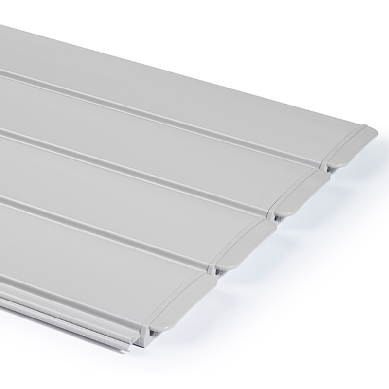 Lamellenafdekking PVC | Grijs