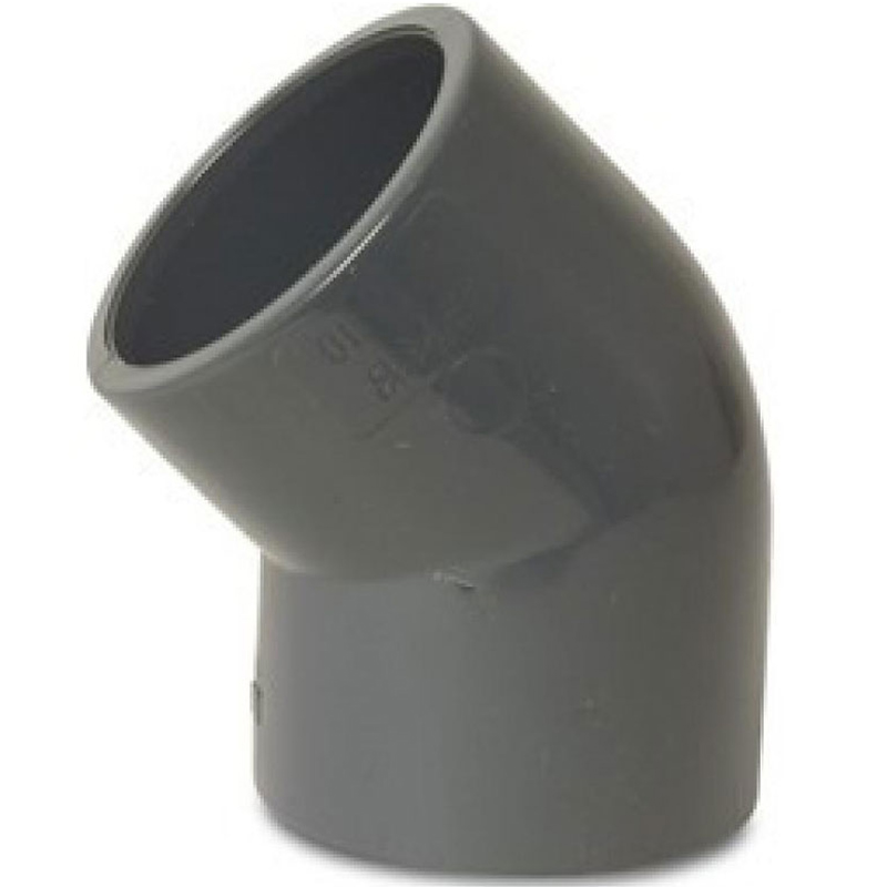 Cepex PVC knie 45 graden  32 mm x 32 mm