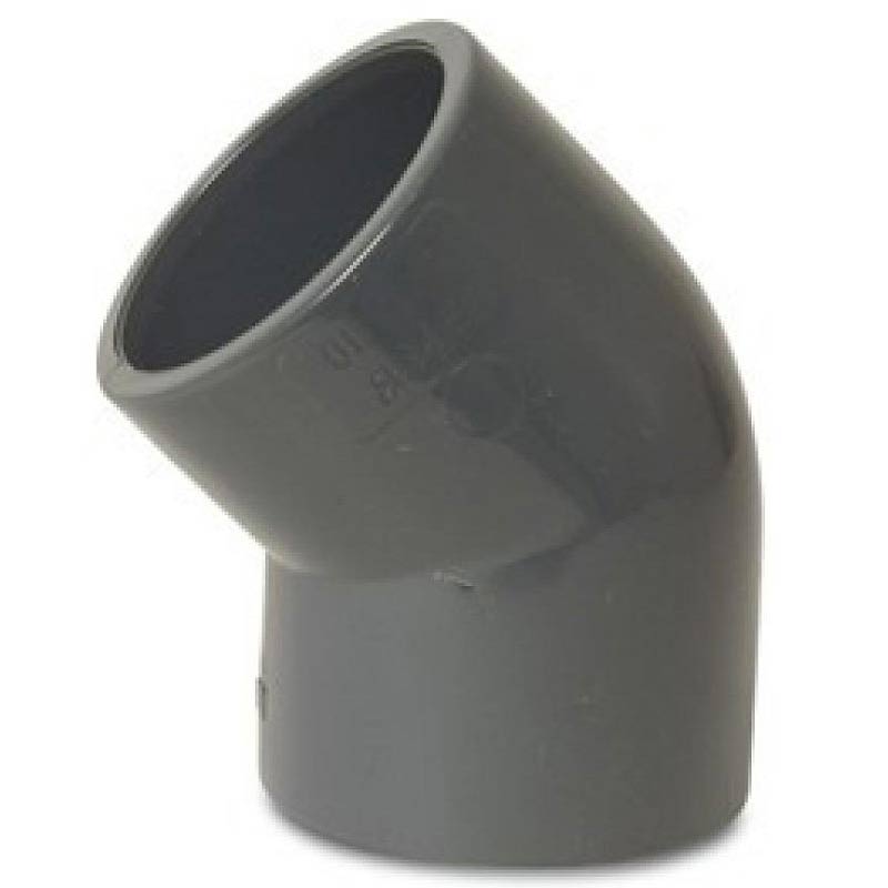 Cepex PVC knie 45 graden 40 mm x 40 mm