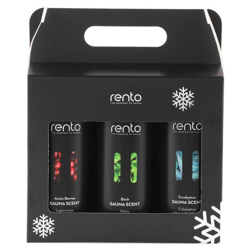 Rento sauna geuren pakket – 3 x 400 ml