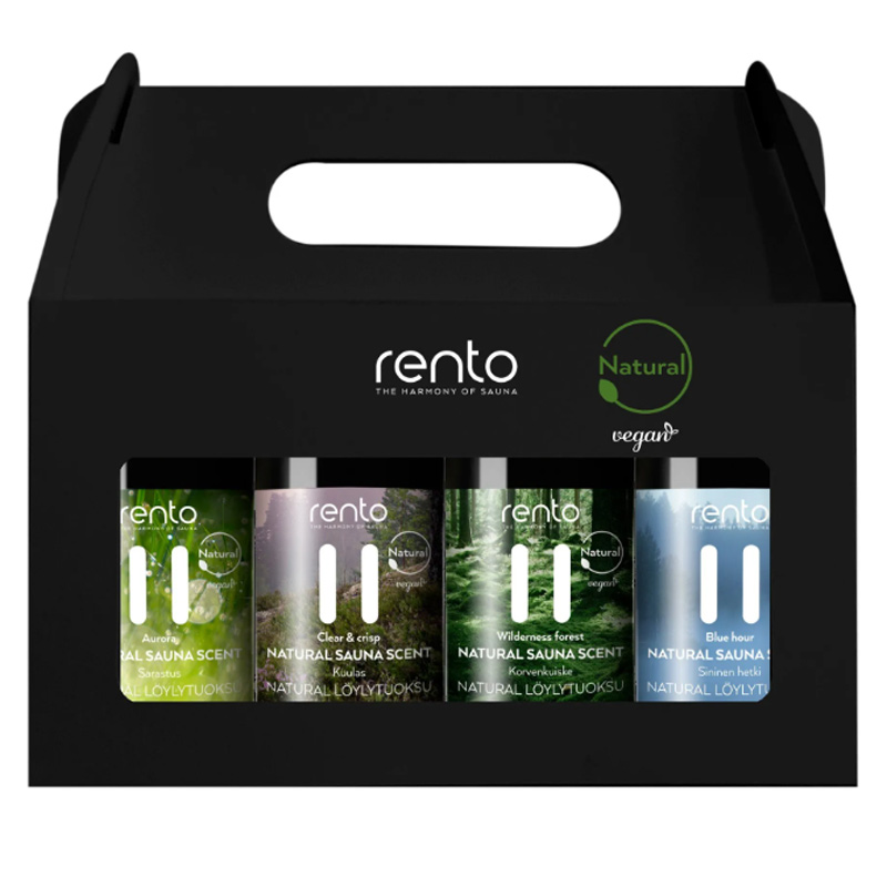 Rento natuurlijke sauna geuren pakket 4 x 100 ml