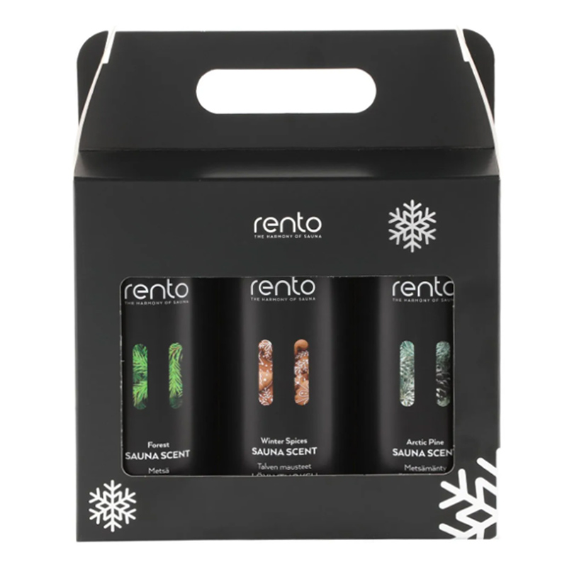 Rento sauna geuren pakket – Limited Edition - 3 x 400 ml