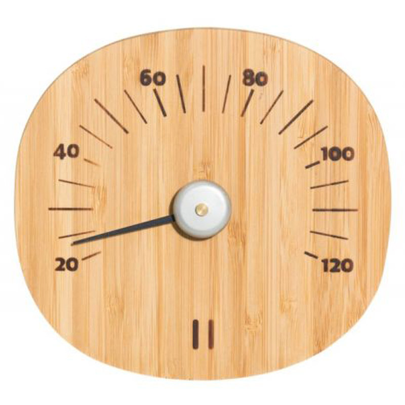 Rento thermometer sauna licht bamboe