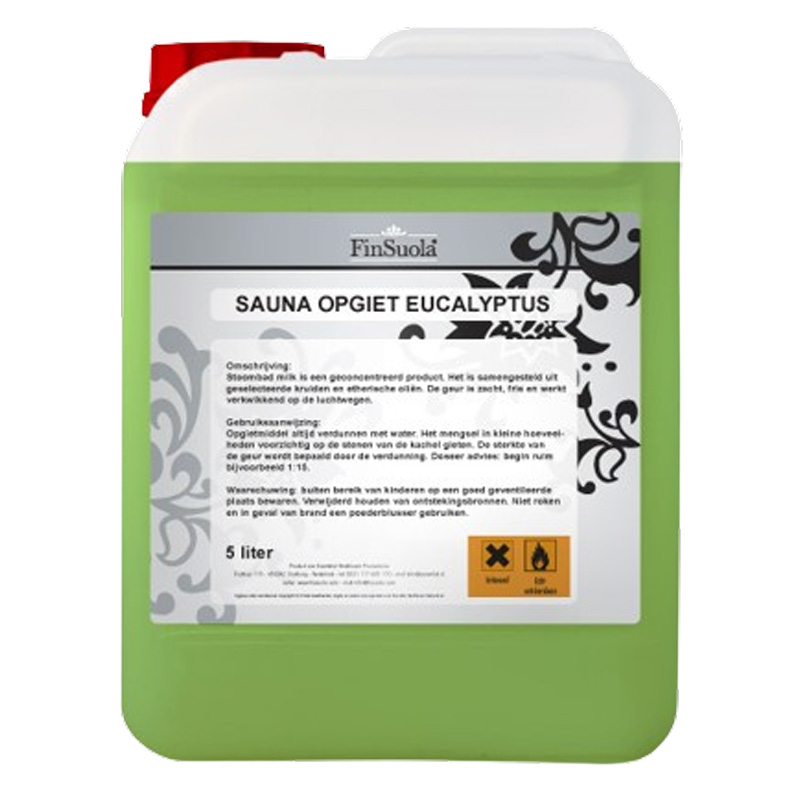 Finsuola Sauna opgietmiddel Eucalyptus 5 liter