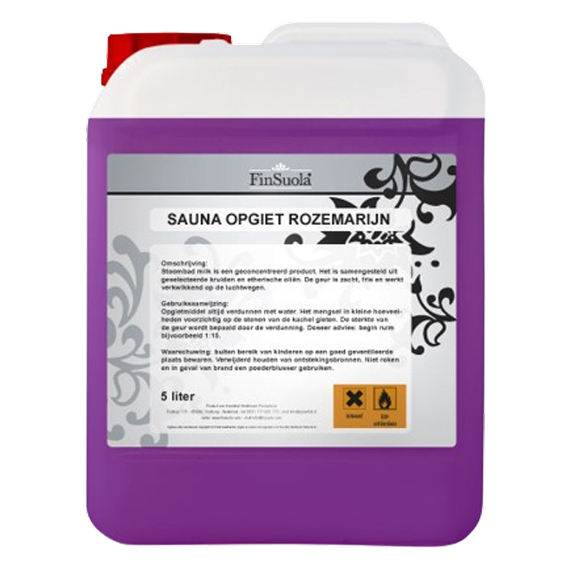 Finsuola Sauna opgietmiddel Rozemarijn 5 liter