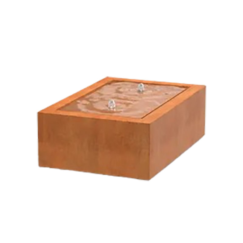 ADEZZ watertafel cortenstaal | 120 x 80 x 40 cm