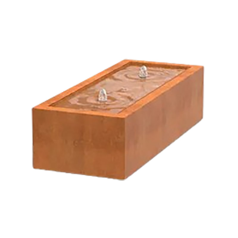 ADEZZ watertafel cortenstaal | 150 x 60 x 40 cm