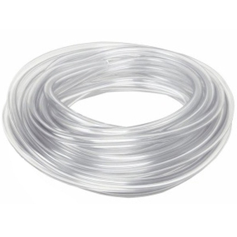 Slang pvc transparant 6 x 9mm (per meter)