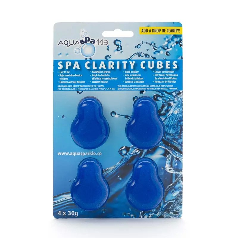 Spa Line Spa Clarity Cubes vlokkingsmiddel | 4 x 30 gram