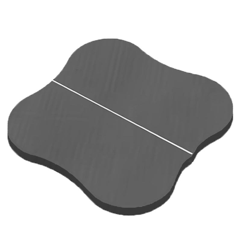 Spa cover Dimension One Lotus Bay 232 x 232 cm | Weathershield Grey