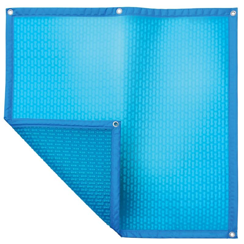 Splash-X Geobubble zomerzeil 400 micron blauw | rond model
