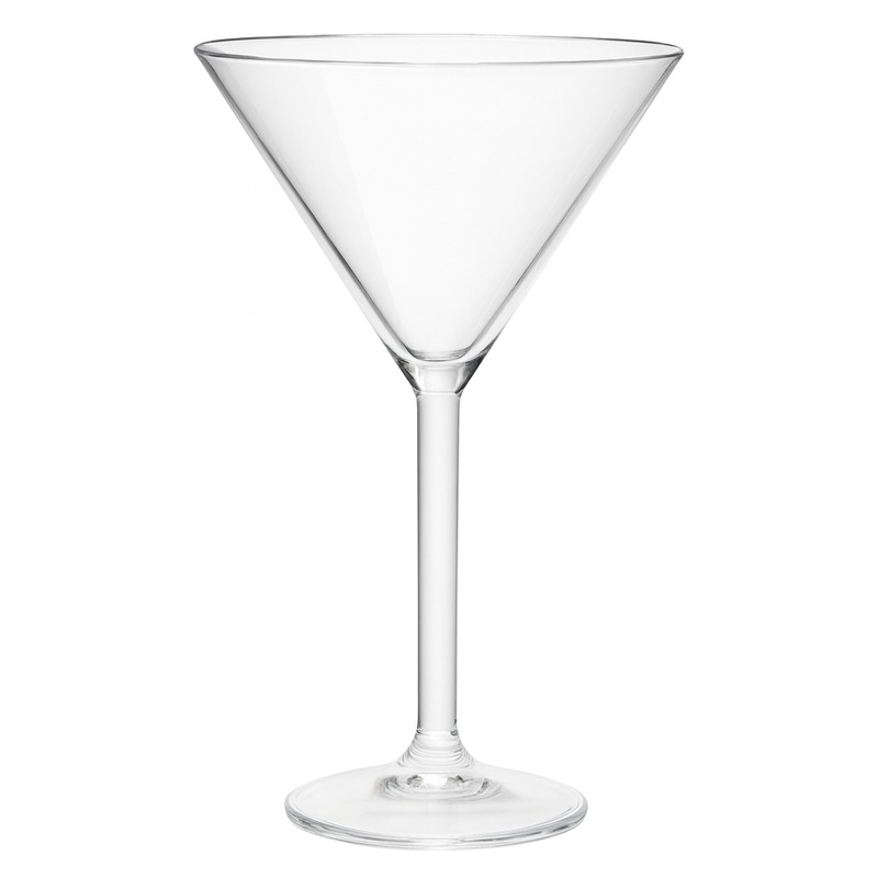 Splash-X Kunststof Martiniglas Kelly 20cl | Clear
