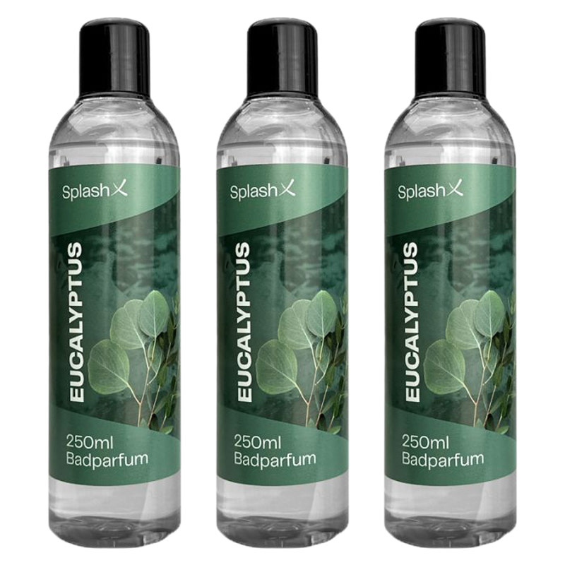 Splash-X spa geur eucalyptus 250 ml (3 halen = 2 betalen)