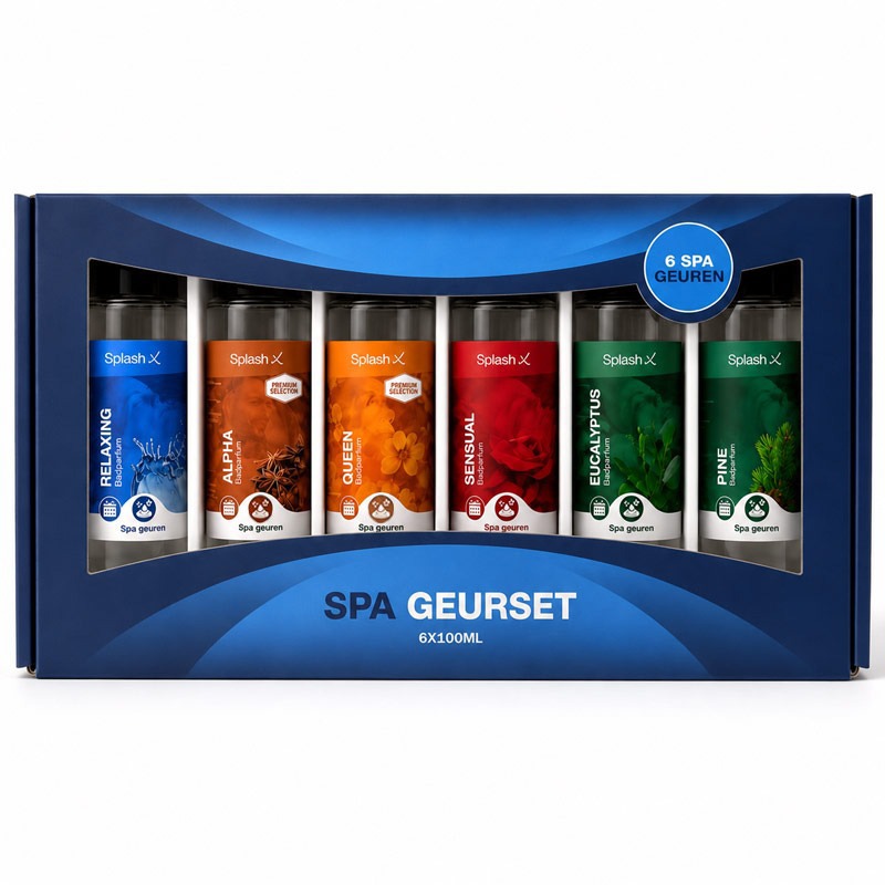 Splash-X spa geurenpakket | 6 x 100 ml