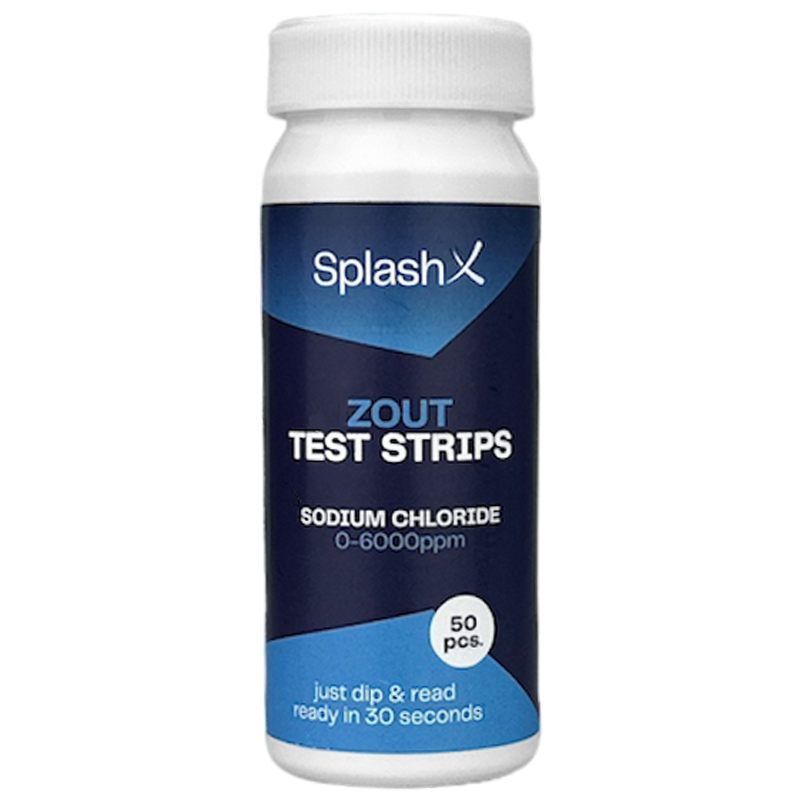 Splash-X zout teststrips | 50 stuks