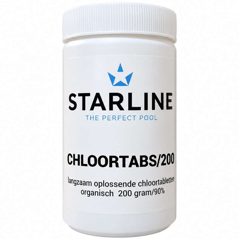 Starline chloortabletten 90/200grams 1kg