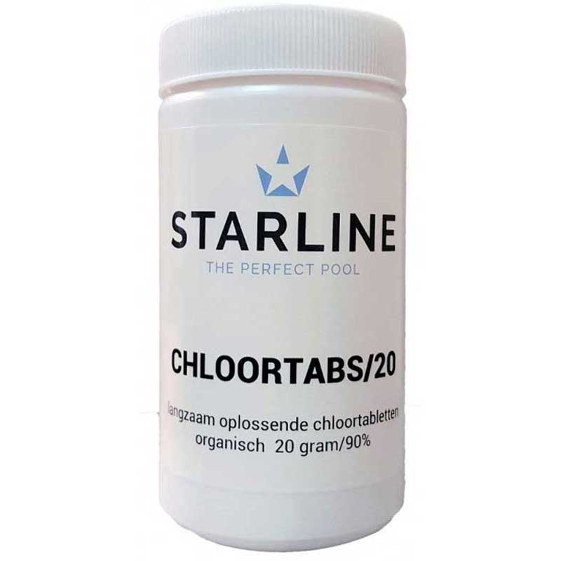 Starline chloortabletten 90/ 20grams 1kg