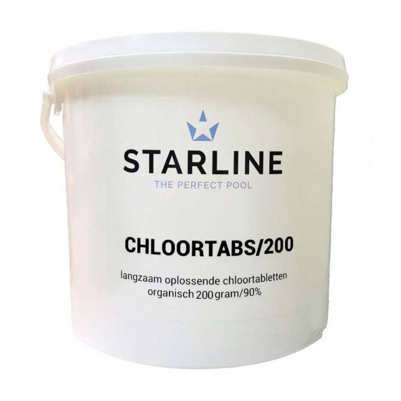 Starline chloortabletten 90/ 200grams 5kg