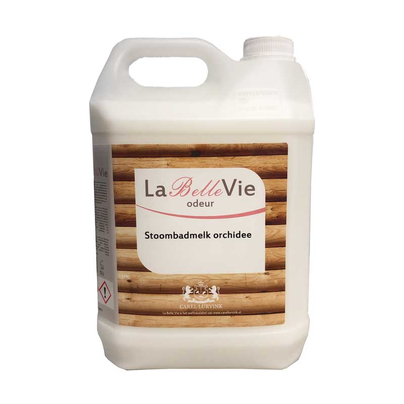 La Belle Vie stoombadmelk orchidee 5 liter